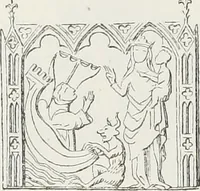 An illustration from Le Costume au Moyen âge d'après les sceaux ... (1880)
