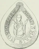 An illustration from Le Costume au Moyen âge d'après les sceaux ... (1880)