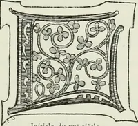 An illustration from Le Costume au Moyen âge d'après les sceaux ... (1880)