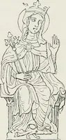 An illustration from Le Costume au Moyen âge d'après les sceaux ... (1880)