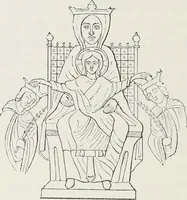 An illustration from Le Costume au Moyen âge d'après les sceaux ... (1880)