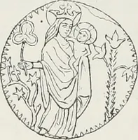 An illustration from Le Costume au Moyen âge d'après les sceaux ... (1880)