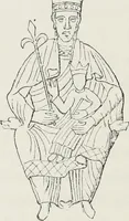 An illustration from Le Costume au Moyen âge d'après les sceaux ... (1880)