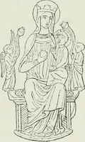 An illustration from Le Costume au Moyen âge d'après les sceaux ... (1880)