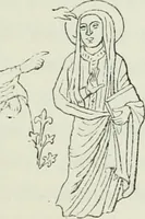 An illustration from Le Costume au Moyen âge d'après les sceaux ... (1880)