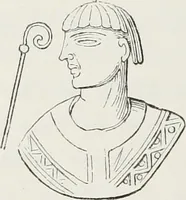 An illustration from Le Costume au Moyen âge d'après les sceaux ... (1880)