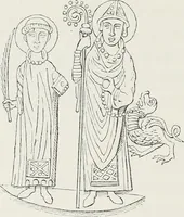 An illustration from Le Costume au Moyen âge d'après les sceaux ... (1880)