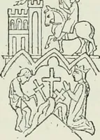 An illustration from Le Costume au Moyen âge d'après les sceaux ... (1880)