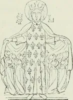 An illustration from Le Costume au Moyen âge d'après les sceaux ... (1880)