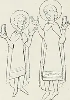An illustration from Le Costume au Moyen âge d'après les sceaux ... (1880)