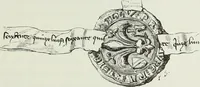 An illustration from Le Costume au Moyen âge d'après les sceaux ... (1880)