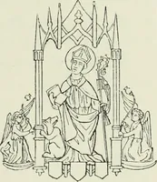 An illustration from Le Costume au Moyen âge d'après les sceaux ... (1880)