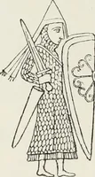 Picture 318 of 325 from Le Costume au Moyen âge d'après les sceaux ... (1880), leaf 501