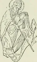 An illustration from Le Costume au Moyen âge d'après les sceaux ... (1880)