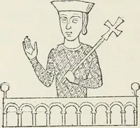 An illustration from Le Costume au Moyen âge d'après les sceaux ... (1880)