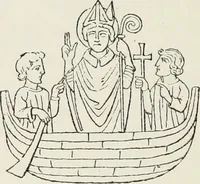 An illustration from Le Costume au Moyen âge d'après les sceaux ... (1880)