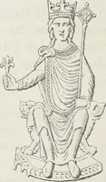 An illustration from Le Costume au Moyen âge d'après les sceaux ... (1880)