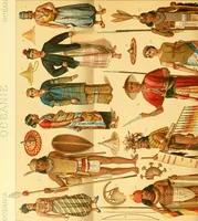 Picture 74 of 118 from Le costume historique. Cinq cents planches, trois cents en couleurs, or et argent, deux cents en camaieu. Types principaux du vêtement et de la parure, rapprochés de ceux de l'intérieur de l'habitation dans tous les temps et chez tous les peuples, avec de nombreux détails sur le mobilier, les armes, les objets usuels, les moyens de transport, etc (1888), leaf 448