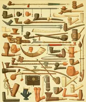Picture 87 of 118 from Le costume historique. Cinq cents planches, trois cents en couleurs, or et argent, deux cents en camaieu. Types principaux du vêtement et de la parure, rapprochés de ceux de l'intérieur de l'habitation dans tous les temps et chez tous les peuples, avec de nombreux détails sur le mobilier, les armes, les objets usuels, les moyens de transport, etc (1888), leaf 535