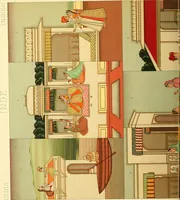 Picture 17 of 105 from Le costume historique. Cinq cents planches, trois cents en couleurs, or et argent, deux cents en camaieu. Types principaux du vêtement et de la parure, rapprochés de ceux de l'intérieur de l'habitation dans tous les temps et chez tous les peuples, avec de nombreux détails sur le mobilier, les armes, les objets usuels, les moyens de transport, etc (1888), leaf 85