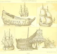 An illustration from Le costume historique. Cinq cents planches, trois cents en couleurs, or et argent, deux cents en camaieu. Types principaux du vêtement et de la parure, rapprochés de ceux de l'intérieur de l'habitation dans tous les temps et chez tous les peuples, avec de nombreux détails sur le mobilier, les armes, les objets usuels, les moyens de transport, etc (1888)