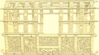 Picture 11 of 109 from Le costume historique. Cinq cents planches, trois cents en couleurs, or et argent, deux cents en camaieu. Types principaux du vêtement et de la parure, rapprochés de ceux de l'intérieur de l'habitation dans tous les temps et chez tous les peuples, avec de nombreux détails sur le mobilier, les armes, les objets usuels, les moyens de transport, etc (1888), leaf 44