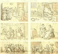 Picture 22 of 109 from Le costume historique. Cinq cents planches, trois cents en couleurs, or et argent, deux cents en camaieu. Types principaux du vêtement et de la parure, rapprochés de ceux de l'intérieur de l'habitation dans tous les temps et chez tous les peuples, avec de nombreux détails sur le mobilier, les armes, les objets usuels, les moyens de transport, etc (1888), leaf 79