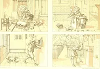 Picture 23 of 109 from Le costume historique. Cinq cents planches, trois cents en couleurs, or et argent, deux cents en camaieu. Types principaux du vêtement et de la parure, rapprochés de ceux de l'intérieur de l'habitation dans tous les temps et chez tous les peuples, avec de nombreux détails sur le mobilier, les armes, les objets usuels, les moyens de transport, etc (1888), leaf 80