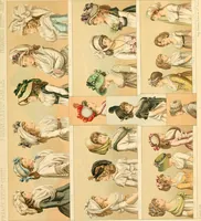 An illustration from Le costume historique. Cinq cents planches, trois cents en couleurs, or et argent, deux cents en camaieu. Types principaux du vêtement et de la parure, rapprochés de ceux de l'intérieur de l'habitation dans tous les temps et chez tous les peuples, avec de nombreux détails sur le mobilier, les armes, les objets usuels, les moyens de transport, etc (1888)