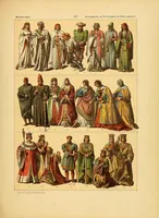 Picture 16 of 18 from Le costume, les armes, les bijoux, la céramique, les ustensiles, outils, objets mobiliers, etc. : chez les peuples anciens et modernes (1896), leaf 321