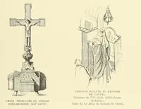 An illustration from Le crucifix dans l'histoire, dans l'art, dans l'áme des saints et dans notre vie (1905)