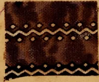 An illustration from Lectures on coal tar colours, and on recent improvements and progress in dyeing and calico printing, embodying copious notes taken at the last London International Exhibition.. (1860)