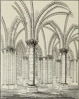 An illustration from Lectures on the rise and development of mediæval architecture (1879)