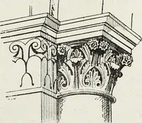 An illustration from Lectures on the rise and development of mediæval architecture (1879)