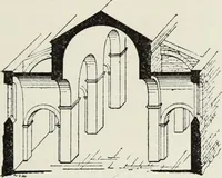 An illustration from Lectures on the rise and development of mediæval architecture (1879)