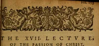 Picture 33 of 52 from Lectures, vpon the history of the Passion, Resurrection, and Ascension of our Lord Iesus Christ. Beginning at the eighteenth chapter of the Gospell, according to S. Iohn, and from the 16. verse of the 19. chapter thereof, containing a perfect harmonie of all the foure Euangelists, for the better vnderstanding of all the circumstances of the Lords death, and Resurrection (1616), leaf 166
