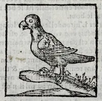 Picture 4 of 27 from Le description philosophale de la nature & condition des oyseaux & de l'inclination & proprieté d'iceux (1571), leaf 52
