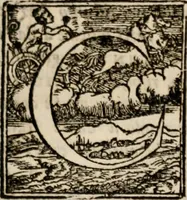 An illustration from Le diece veglie di Bartolomeo Arnigio, de gli ammendati costvmi dell' hvmana vita, nelle quali non sol si tratta di quelle vertù, ch'à uiuer nella luce de gli huomini, & di Dio bisogneuoli sono (1577)