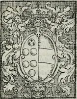 An illustration from Le dieci mascherate delle bvfole mandate in Firenze il giorno di carnouale l'anno 1565. : con la descrizzione di tutta la pompa delle maschere, e loro inuenzioni (1566)