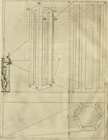 An illustration from Le due regole della prospettiua pratica (1611)