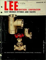 Picture 1 of 8 from Lee Brothers - Cast Bronze Fittings and Valves 1964 (1964), leaf 0