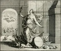 Picture 24 of 31 from Leerzaame zinnebeelden, en Bybel-stoffen : bestaande in Het leven van den propheet Elisa, Moses aanspraak aan Israël, en De verheugde Zacharias (1756), leaf 99