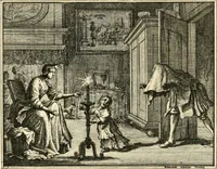 An illustration from Leerzaame zinnebeelden (1714)