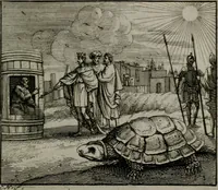 Picture 55 of 113 from Leerzame zinnebeelden : bestaande in christelyke bedenkingen door vergelykinge eeniger schepfelen ... (1704), leaf 138