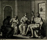 An illustration from Leerzame zinnebeelden : bestaande in christelyke bedenkingen door vergelykinge eeniger schepfelen ... (1704)