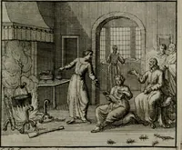 An illustration from Leerzame zinnebeelden : bestaande in christelyke bedenkingen door vergelykinge eeniger schepfelen ... (1704)