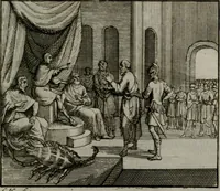 An illustration from Leerzame zinnebeelden : bestaande in christelyke bedenkingen door vergelykinge eeniger schepfelen ... (1704)