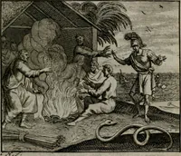 An illustration from Leerzame zinnebeelden : bestaande in christelyke bedenkingen door vergelykinge eeniger schepfelen ... (1704)