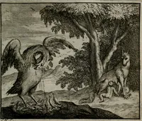 An illustration from Leerzame zinnebeelden : bestaande in christelyke bedenkingen door vergelykinge eeniger schepfelen ... (1704)
