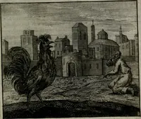 An illustration from Leerzame zinnebeelden : bestaande in christelyke bedenkingen door vergelykinge eeniger schepfelen ... (1704)